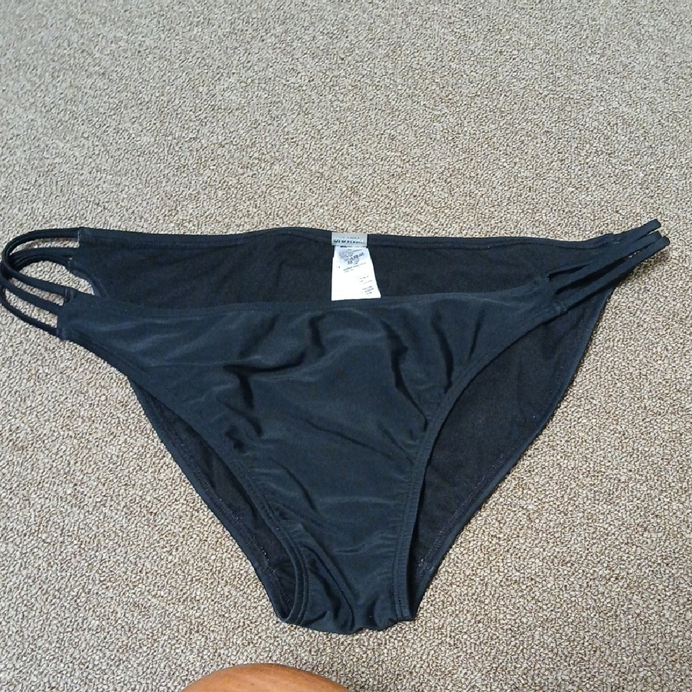 Old Navy Black Strappy Bikini Bottom